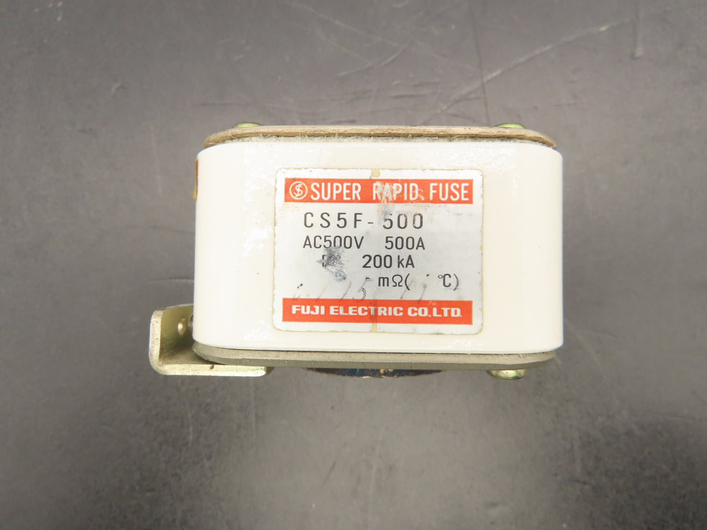 Fuji Electric CS5F-500 Super Rapid Fuse 500A 500VAC 200KA