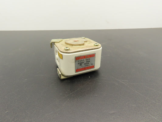 Fuji Electric CS5F-500 Super Rapid Fuse 500A 500VAC 200KA