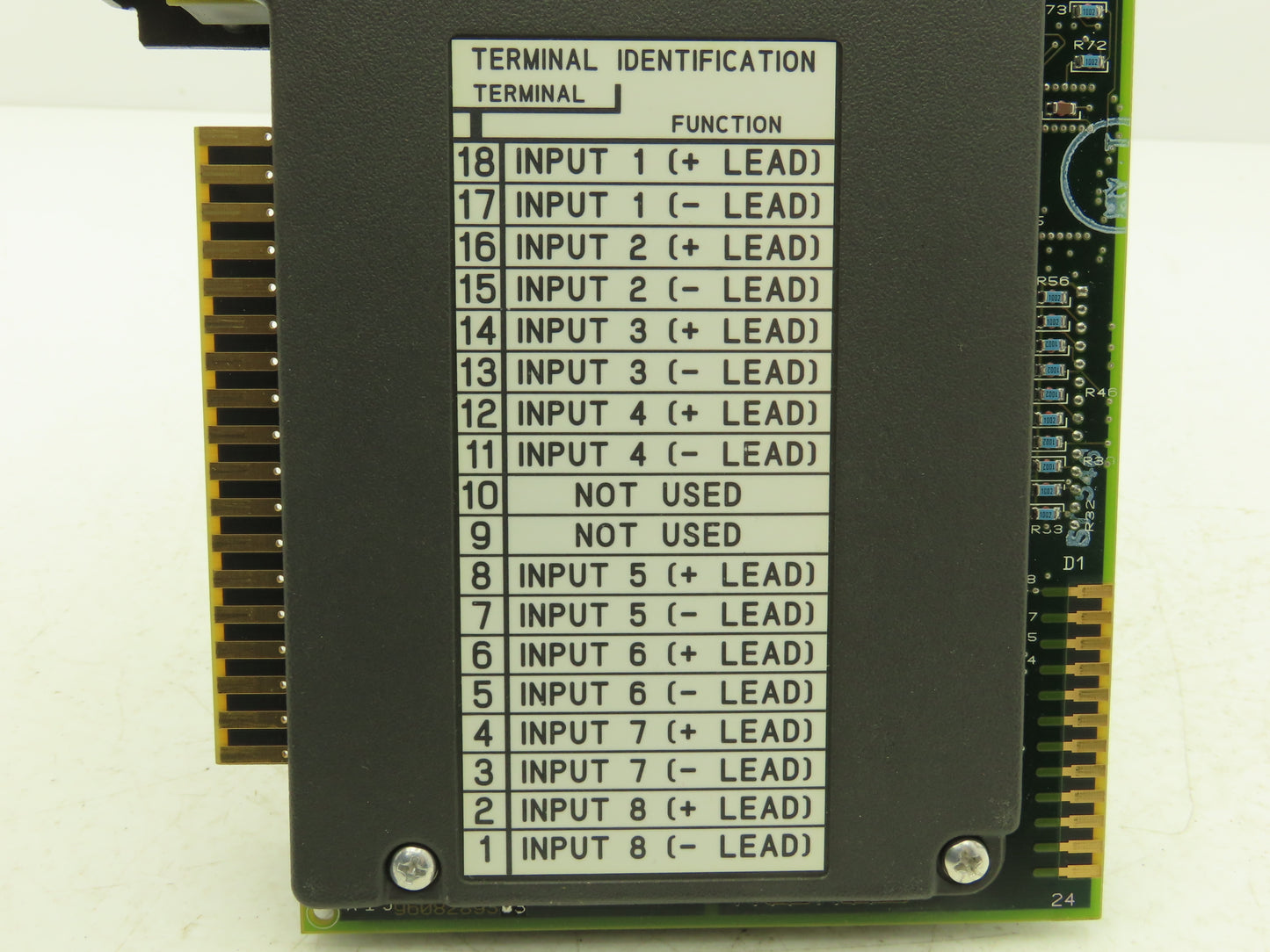 Allen Bradley 1771IXE B Thermocouple Millivolt Input Module Firmware Rev B Ser B