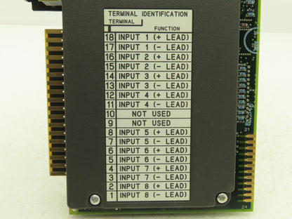 Allen Bradley 1771IXE B Thermocouple Millivolt Input Module Firmware Rev B Ser B