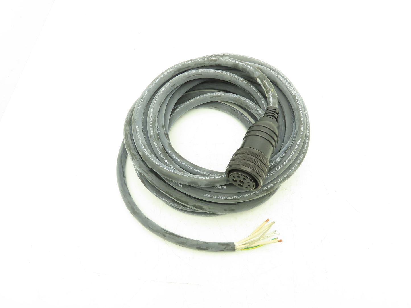 Allen Bradley 1326-CPC1T-012 Servo Motor Power Connector & Cable Assembly 12M