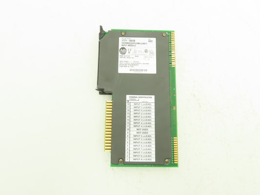 Allen Bradley 1771-IXE/D Thermocouple Millivolt Input Module FW Rev B Ser D