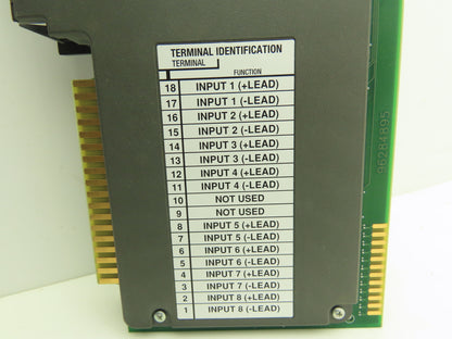 Allen Bradley 1771-IXE/D Thermocouple Millivolt Input Module FW Rev B Ser D