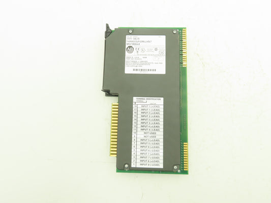 Allen Bradley 1771-IXE/D Thermocouple Millivolt Input Module FW Rev B Ser D