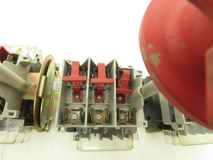 Allen Bradley 194RF-NJ030 Fusible Disconnect Switch 30A 600VAC 3PH  Lot of 4