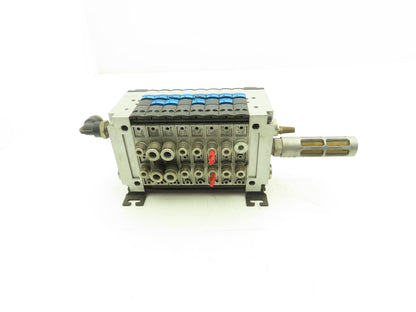 Festo CPV18-GE-MP-8 Pneumatic 8-Station Solenoid Valve Manifold 24VDC 18209