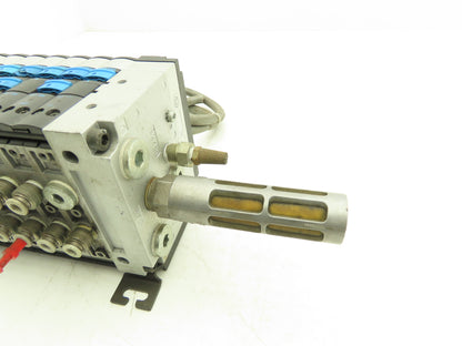 Festo CPV18-GE-MP-8 Pneumatic 8-Station Solenoid Valve Manifold 24VDC 18209