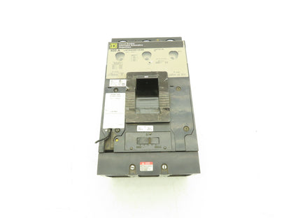 Square D LAP36400MTV6384 Circuit Breaker 3-Pole 400A 600V Shunt Trip Gray Face