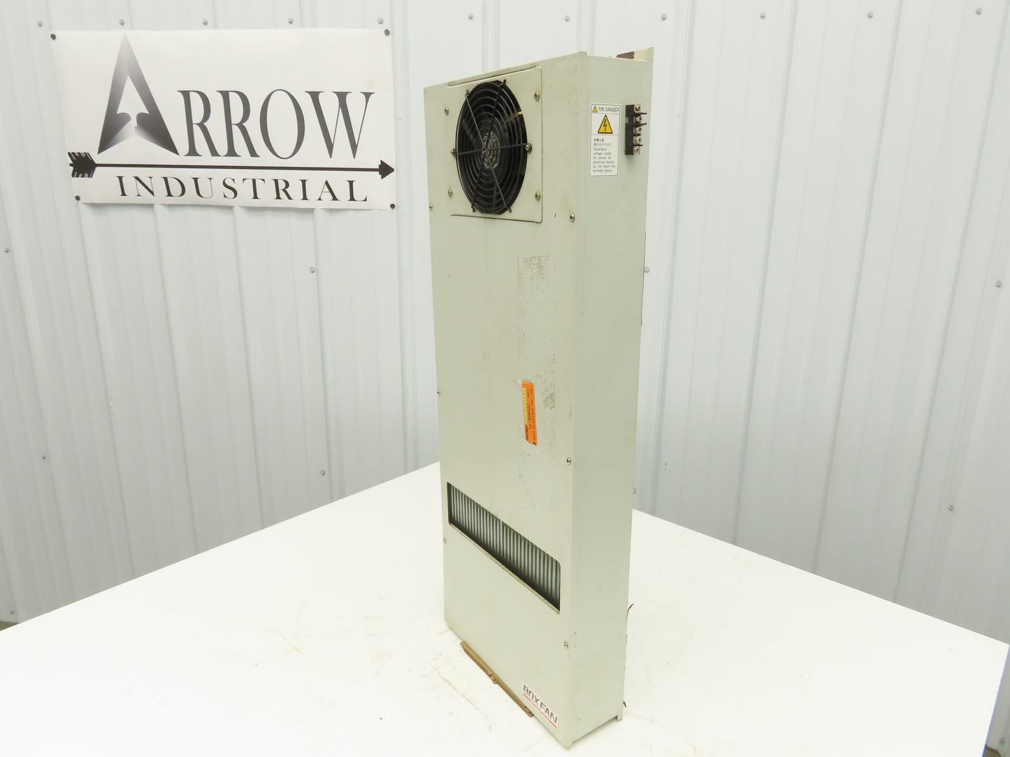 OHM Electric Boxfan Heat Exchanger Enclosure Fan 220V UZS15D22-MGW 33.5"