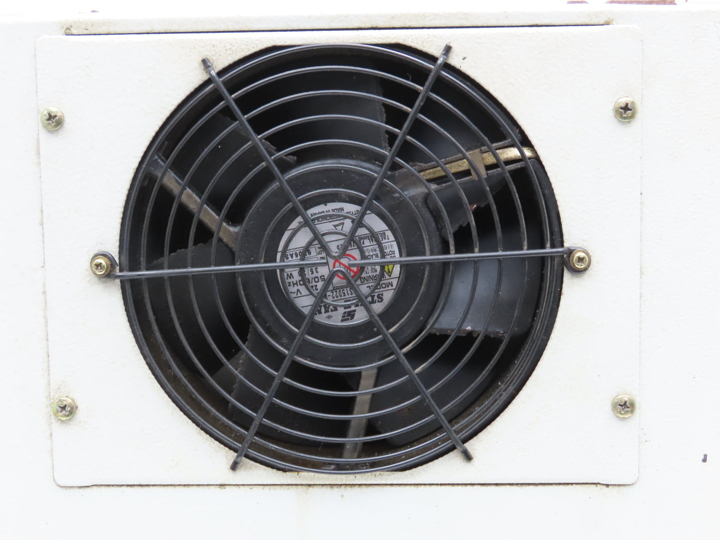 OHM Electric Boxfan Heat Exchanger Enclosure Fan 220V UZS15D22-MGW 33.5"