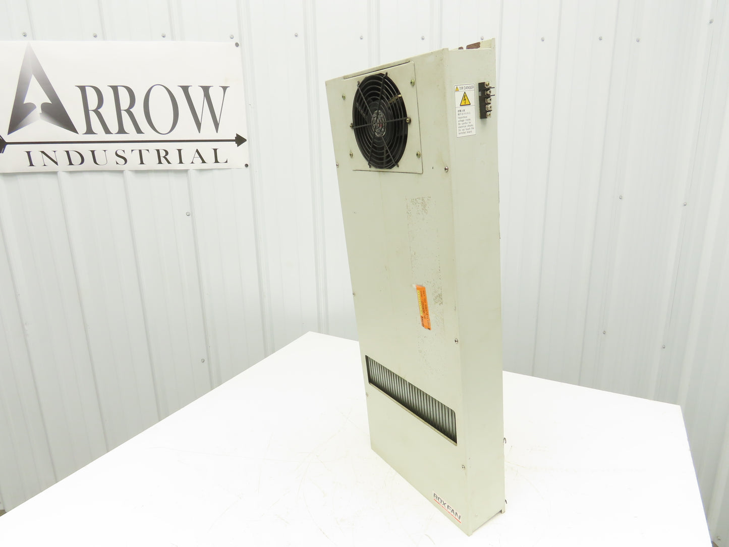 OHM Electric Boxfan Heat Exchanger Enclosure Fan 220V UZS15D22-MGW 33.5"