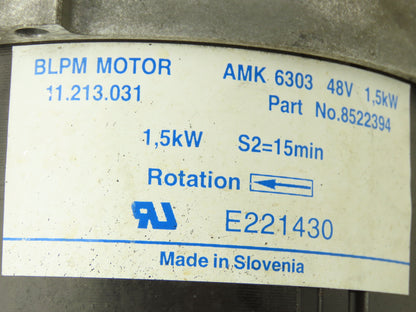 Yale 8522394 Electric Forklift Hydraulic Pump Steering Motor 48V 1.5kW 8620616