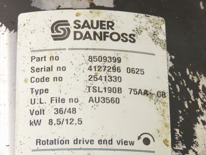 Sauer Danfoss 8509399 Forklift Hydraulic Motor/Pump 36/48V Yale ERC060GHN36TE084