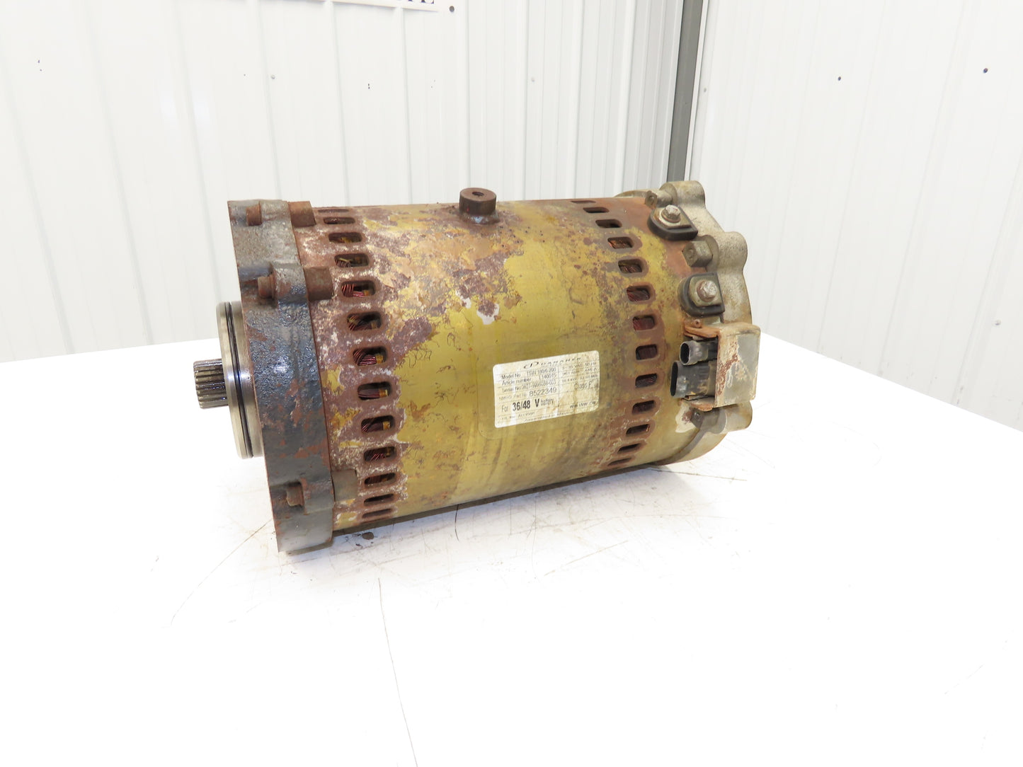 Danaher Controls TSW 180/6-200 Hyster Forklift E60Z Traction Motor 36/48V 961RPM