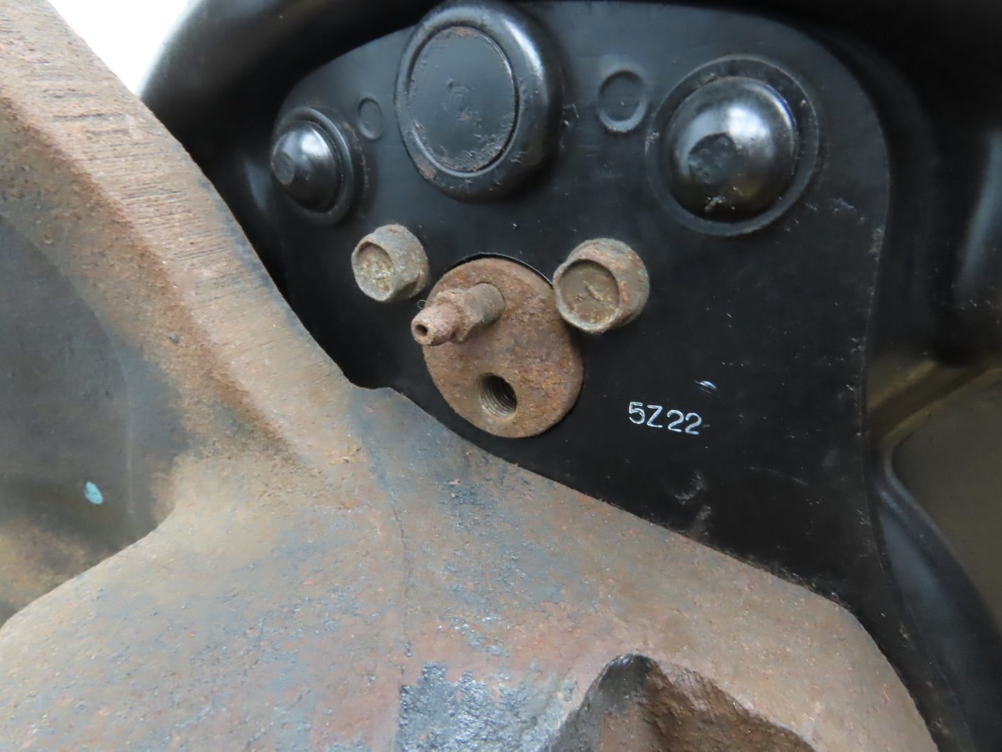 Yale ERC060GHN36TE084 Forklift Dual-Wheel Front Drive Axle 6 Lug Assembly