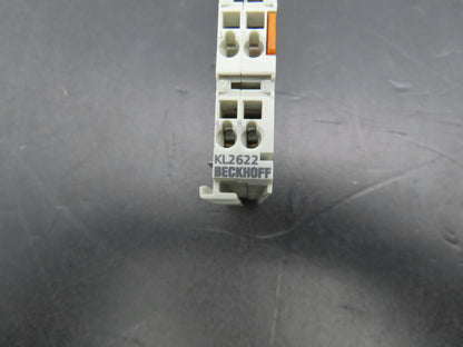 Beckhoff KL2622 2-Channel Relay Output Bus Terminal 230VAC/30VDC 5A Lot of 4