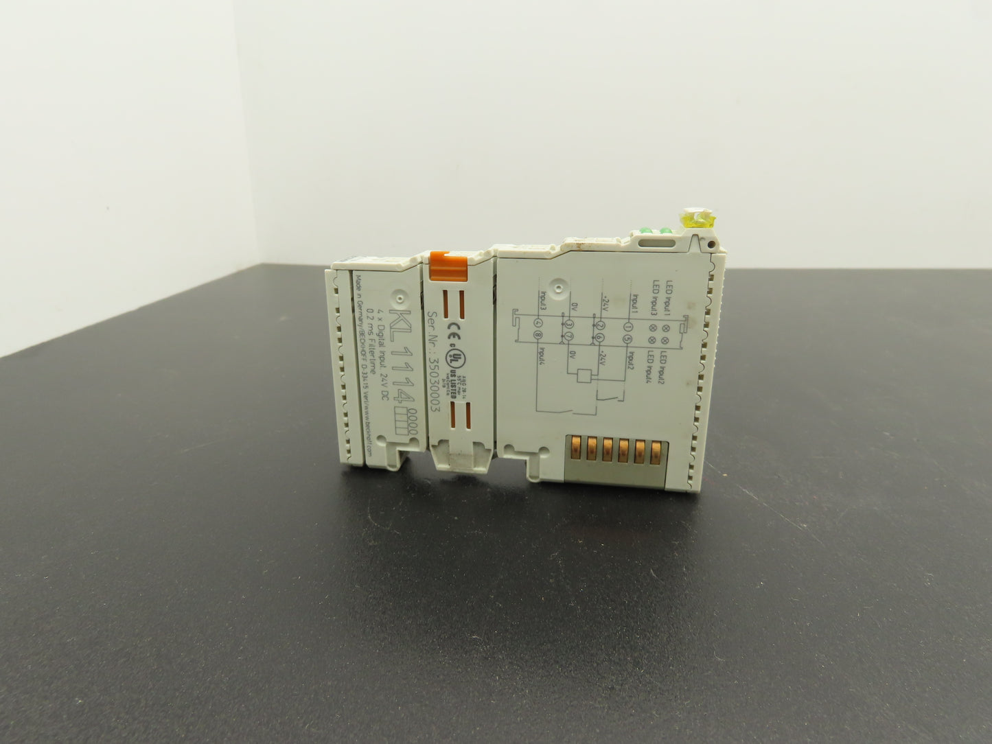 Beckhoff KL2134 4-Channel Digital Input Bus Terminal 24VDC 0.2ms Lot of 9
