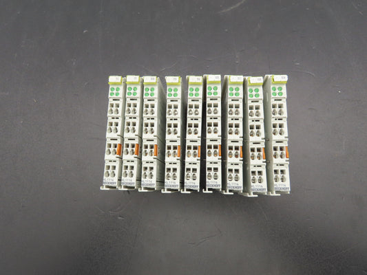 Beckhoff KL2134 4-Channel Digital Input Bus Terminal 24VDC 0.2ms Lot of 9