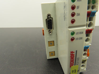 Beckhoff BK3100 Profibus Bus Coupler 24VDC