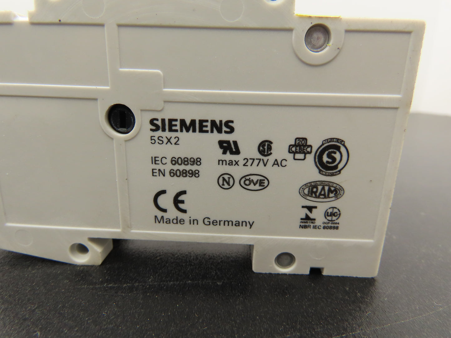 Siemens 5SX21 B10 Single-Pole 10A Miniature Circuit Breaker Lot of 15