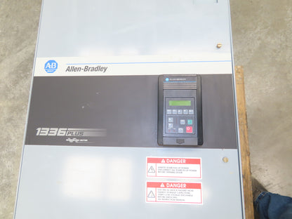 Allen Bradley 1336SB060VAADSGM1CHA2CL6EC AC Drive VFD 75Hp 76kva 460V Enclosure