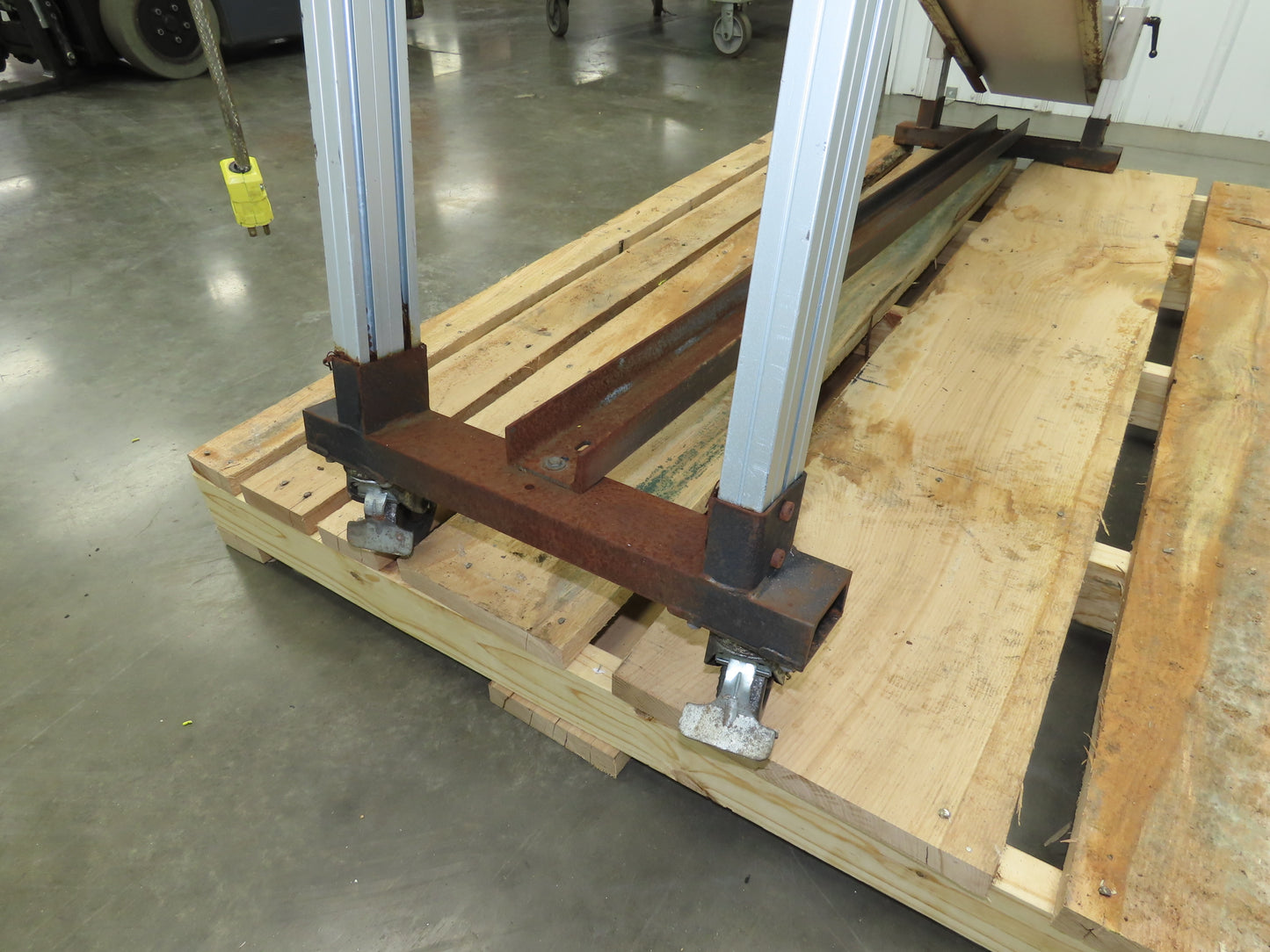 Bunting Magnetics 9'L Adj Incline Parts Conveyor 11.25" Belt 115/230V 1PH 40FPM