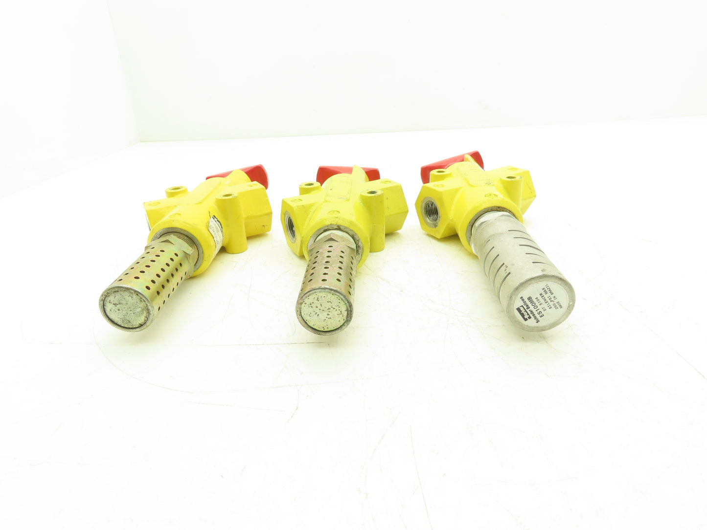 Parker LV4NA8  Pneumatic Shut Off Safety Lockout Valve 250 PSI (TSC) Lot of 3
