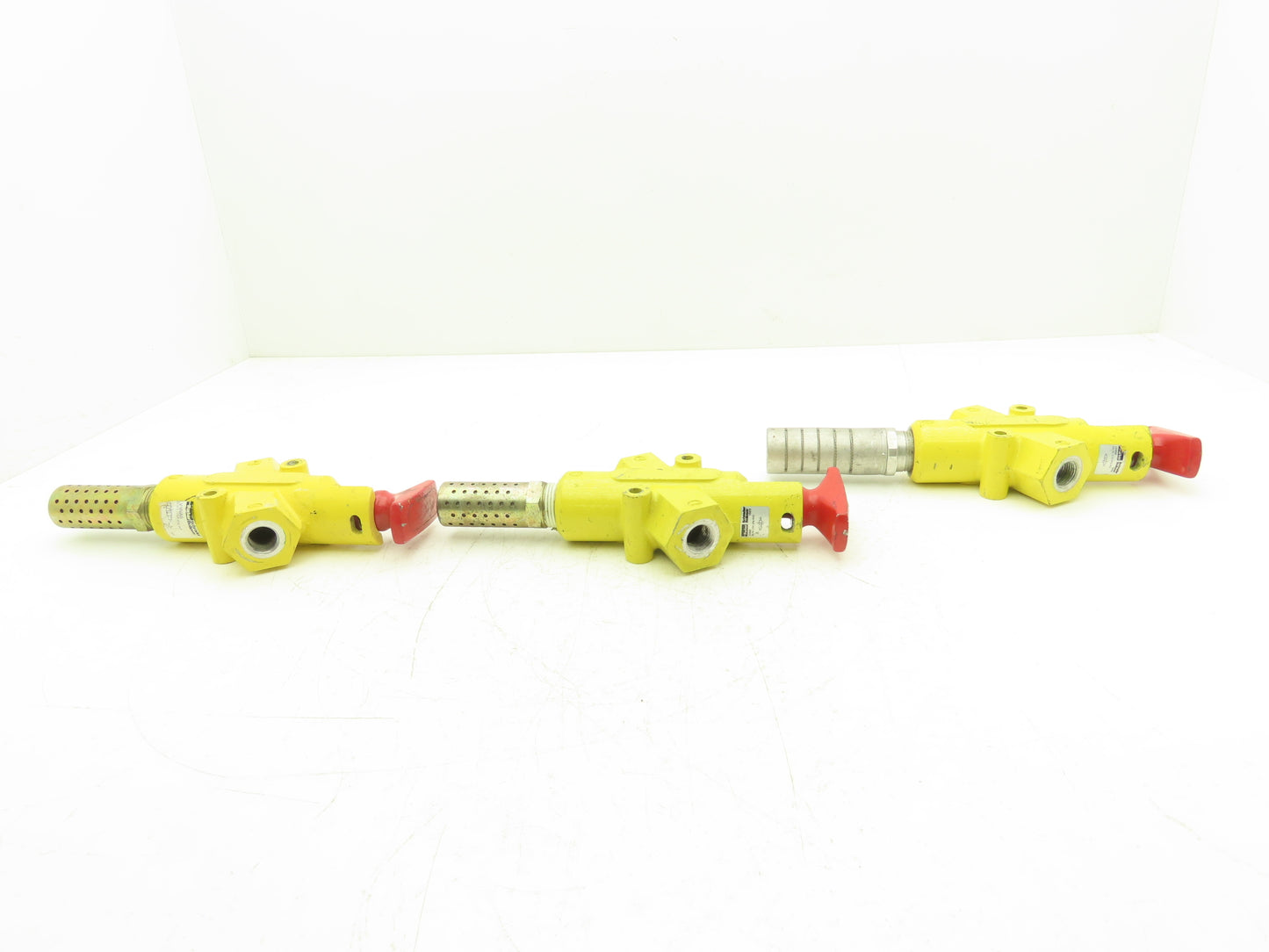 Parker LV4NA8  Pneumatic Shut Off Safety Lockout Valve 250 PSI (TSC) Lot of 3