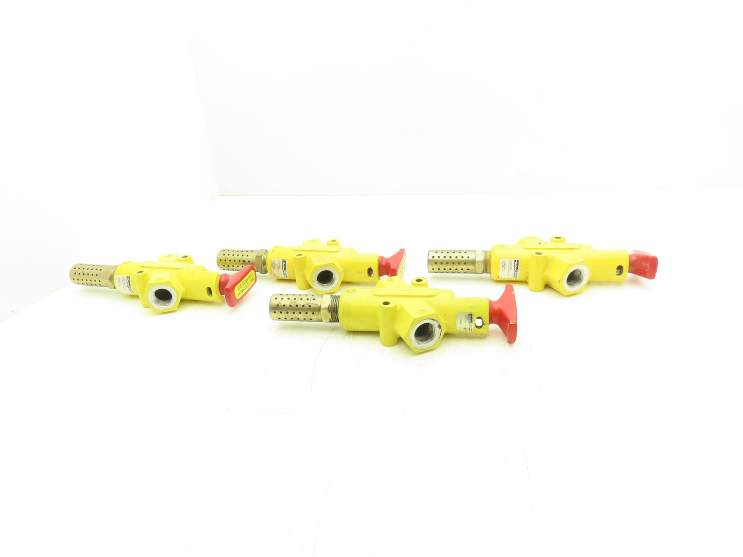 Parker LV6NA8  Pneumatic Shut Off Safety Lockout Valve 250 PSI 3/4" NPT Lot of 4