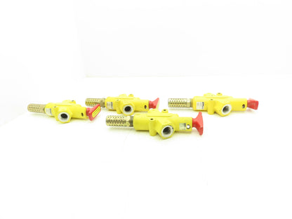 Parker LV6NA8  Pneumatic Shut Off Safety Lockout Valve 250 PSI 3/4" NPT Lot of 4