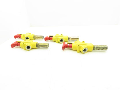 Parker LV6NA8  Pneumatic Shut Off Safety Lockout Valve 250 PSI 3/4" NPT Lot of 4