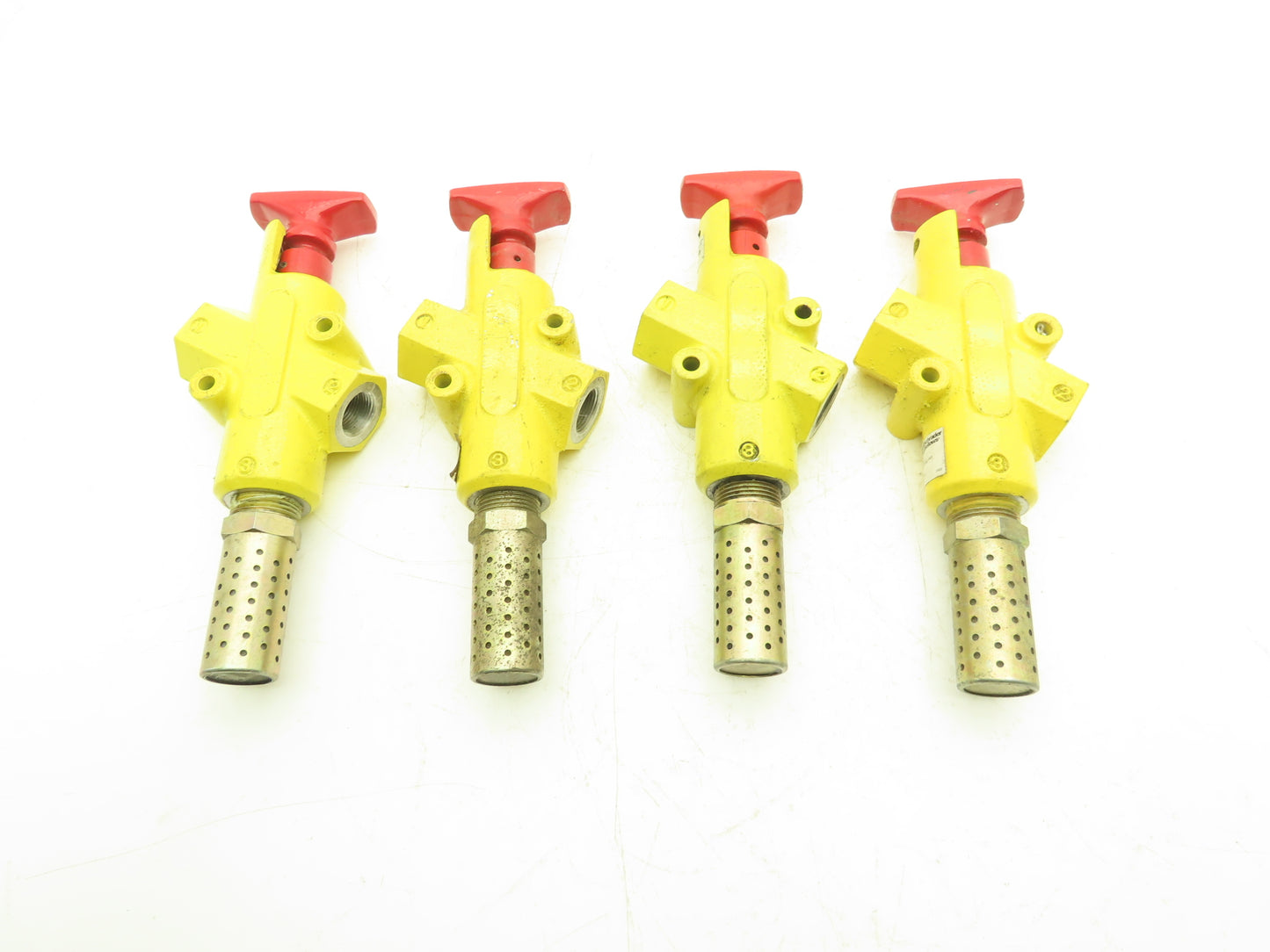 Parker LV6NA8  Pneumatic Shut Off Safety Lockout Valve 250 PSI 3/4" NPT Lot of 4