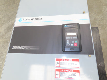Allen Bradley 1336SB060VAADSGM1CHA2CL6EC AC Drive VFD 75Hp 76kva 460V Enclosure
