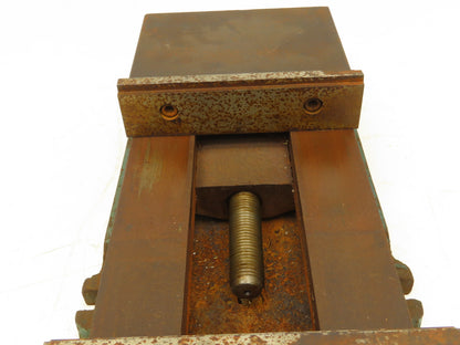 7-7/8" Milling Machine Vise w/Handle 8-5/8" Jaw Opening 2" Throat Depth
