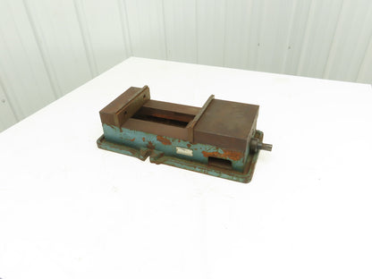 7-7/8" Milling Machine Vise w/Handle 8-5/8" Jaw Opening 2" Throat Depth