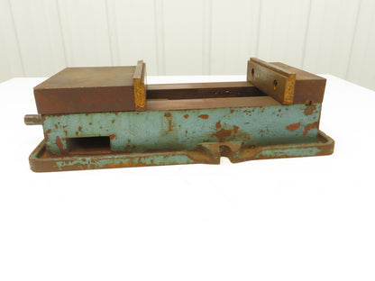 7-7/8" Milling Machine Vise w/Handle 8-5/8" Jaw Opening 2" Throat Depth