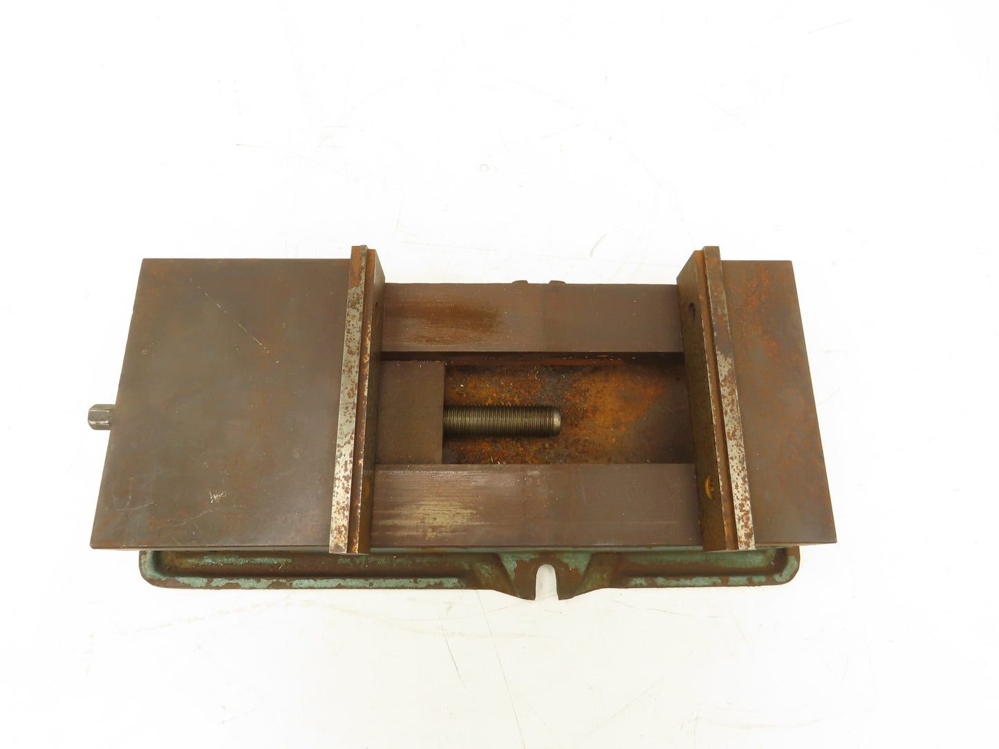 7-7/8" Milling Machine Vise w/Handle 8-5/8" Jaw Opening 2" Throat Depth