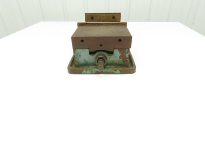 7-7/8" Milling Machine Vise w/Handle 8-5/8" Jaw Opening 2" Throat Depth