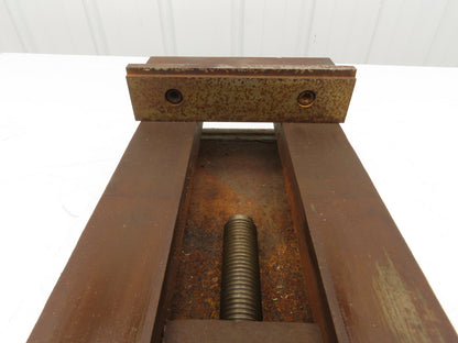 7-7/8" Milling Machine Vise w/Handle 8-5/8" Jaw Opening 2" Throat Depth