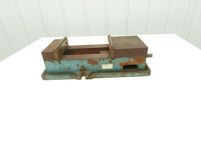 7-7/8" Milling Machine Vise w/Handle 8-5/8" Jaw Opening 2" Throat Depth