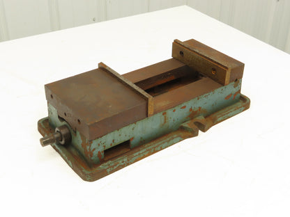 7-7/8" Milling Machine Vise w/Handle 8-5/8" Jaw Opening 2" Throat Depth