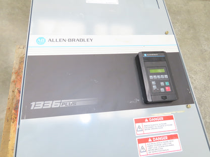 Allen Bradley 1336SB060VAADSGM1CHA2CL6EC AC Drive VFD 75Hp 76kva 460V Enclosure