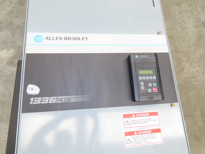 Allen Bradley 1336SB060VAADSGM1CHA2CL6EC AC Drive VFD 75Hp 76kva 460V Enclosure