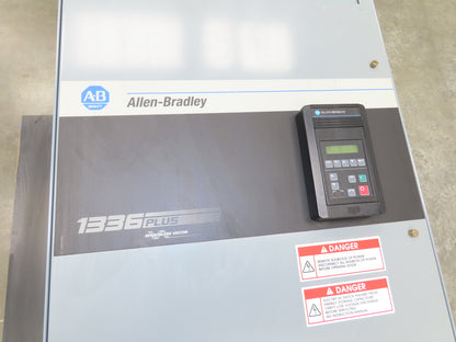 Allen Bradley 1336SB060VAADSGM1CHA2CL6EC AC Drive VFD 75Hp 76kva 460V Enclosure