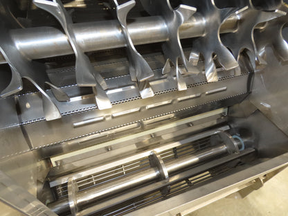 FEC Sanitary Food Grade Granulator 30" Apron Feeder Stainless Conveyor Surge Bin