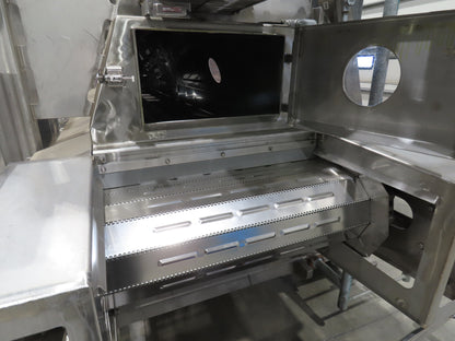 FEC Sanitary Food Grade Granulator 30" Apron Feeder Stainless Conveyor Surge Bin