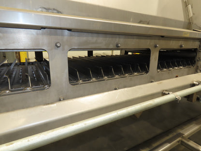 FEC Sanitary Food Grade Granulator 30" Apron Feeder Stainless Conveyor Surge Bin