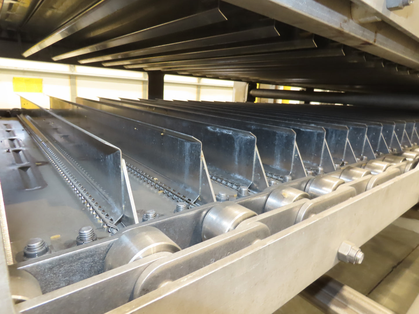 FEC Sanitary Food Grade Granulator 30" Apron Feeder Stainless Conveyor Surge Bin