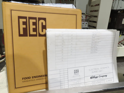 FEC Sanitary Food Grade Granulator 30" Apron Feeder Stainless Conveyor Surge Bin