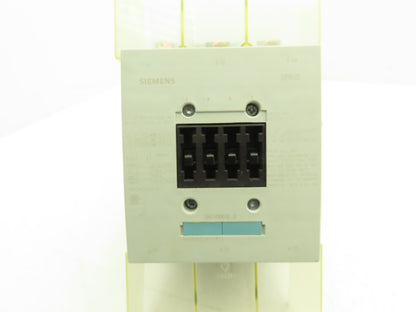 Siemens 3RT1056-6AF36 Motor Starter Contactor 185A 400VAC 120V Coil 3P 2NO+2NC